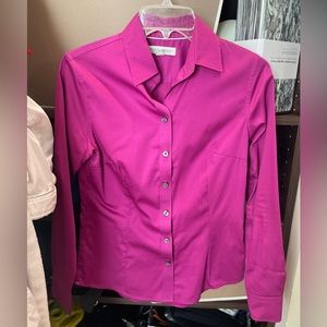 Banana Republic Magenta Button Up